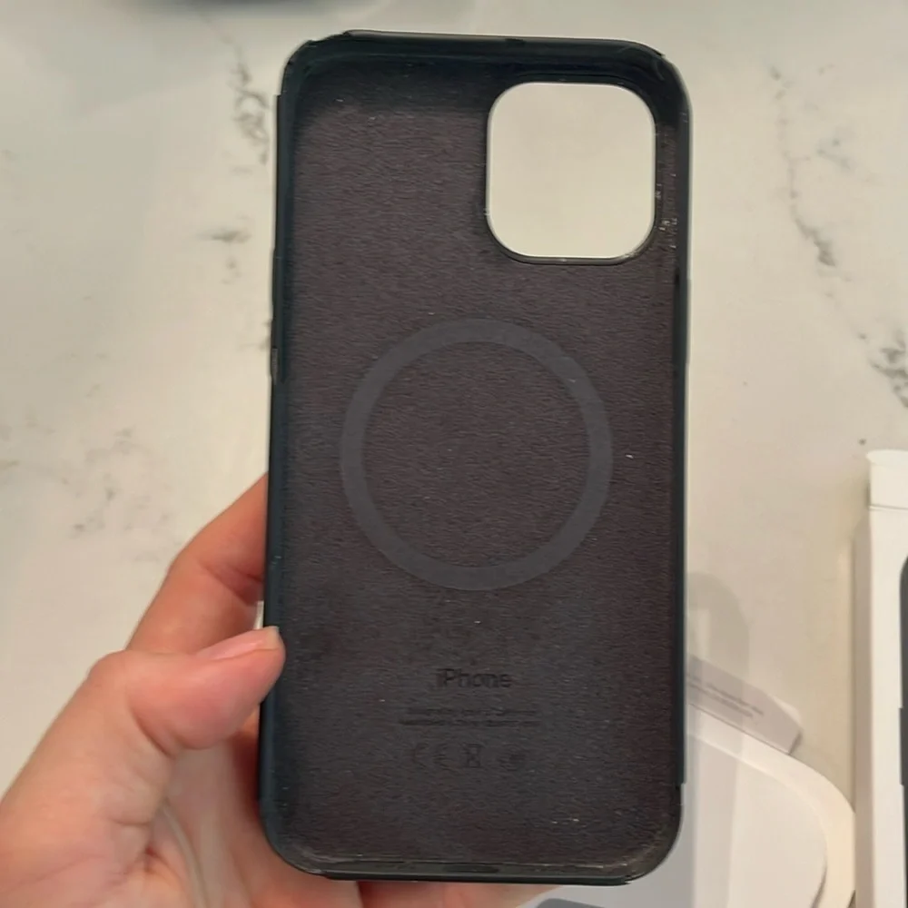 Black iPhone 12 Pro Max case